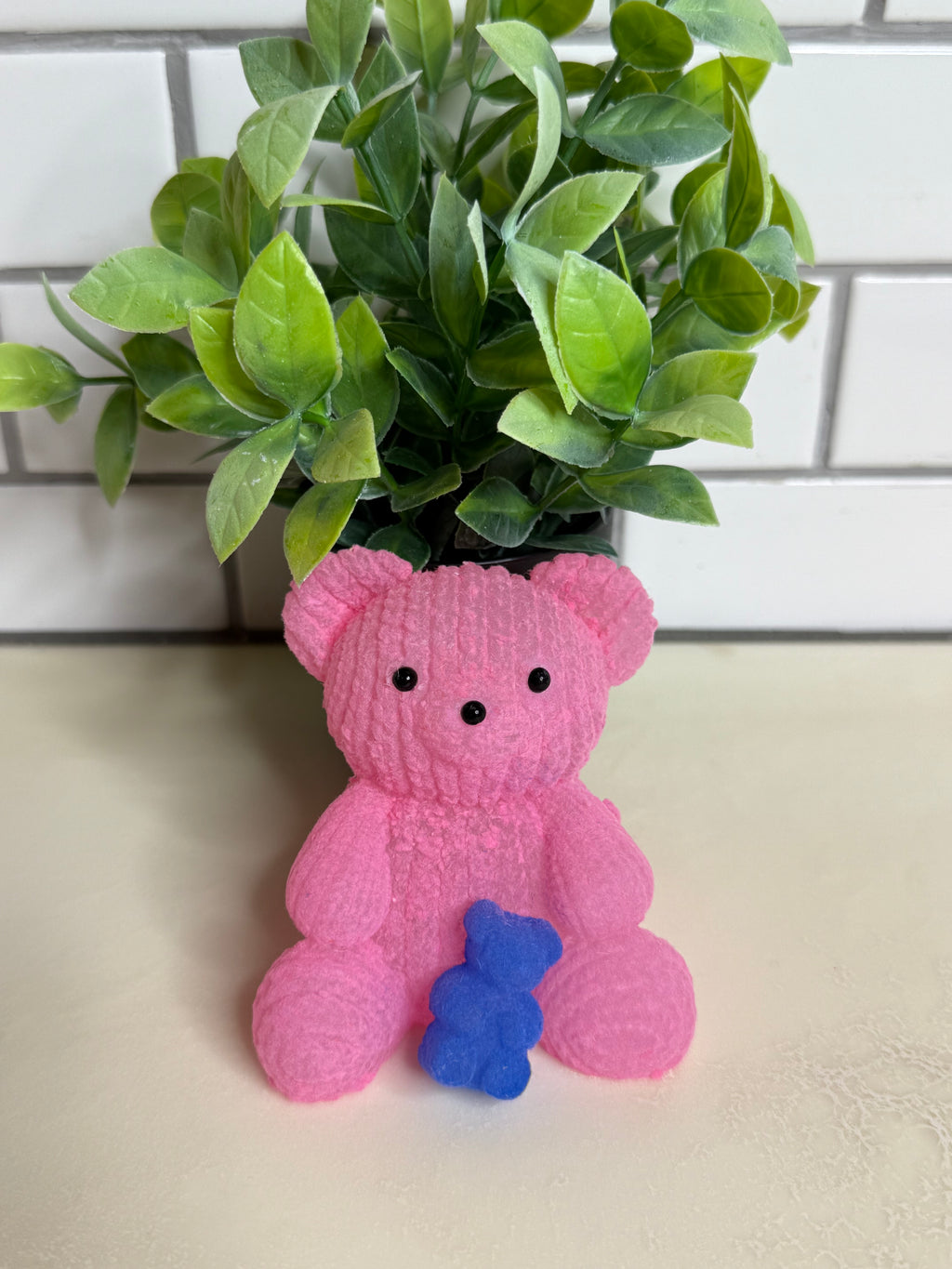 Crocheted Look Taba Squishy Teddy Bear
