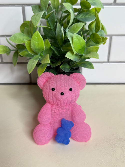 Crocheted Look Taba Squishy Teddy Bear