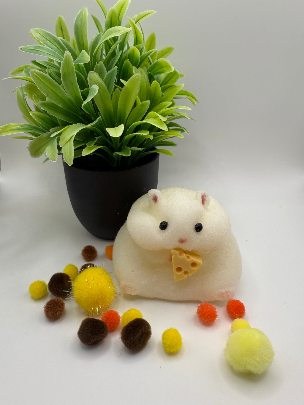 Hamster Taba Squishy – Handmade Silicone Sensory Toy