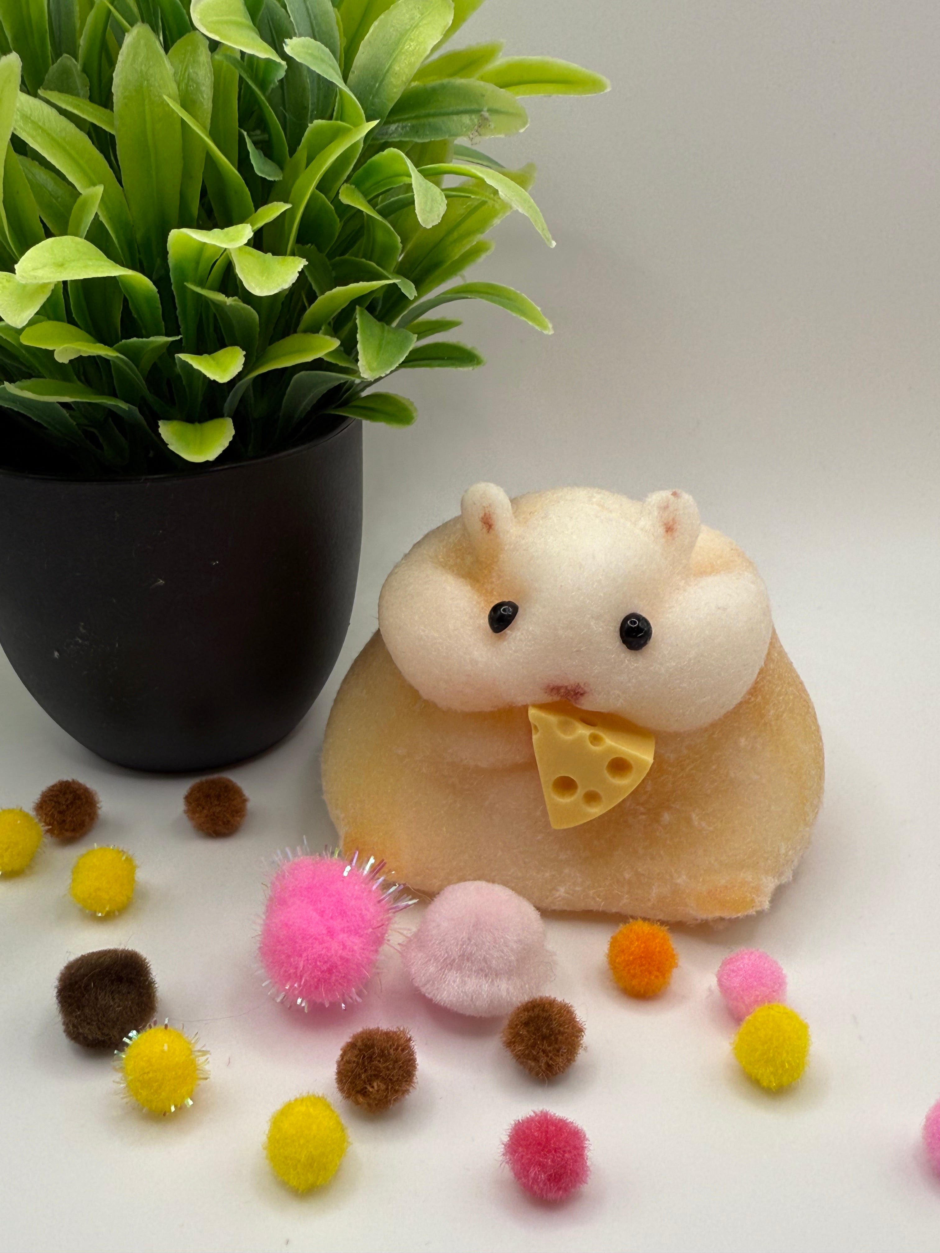 Hamster Taba Squishy – Handmade Silicone Sensory Toy