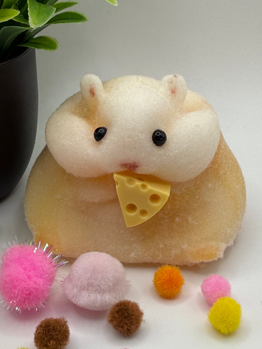 Hamster Taba Squishy – Handmade Silicone Sensory Toy