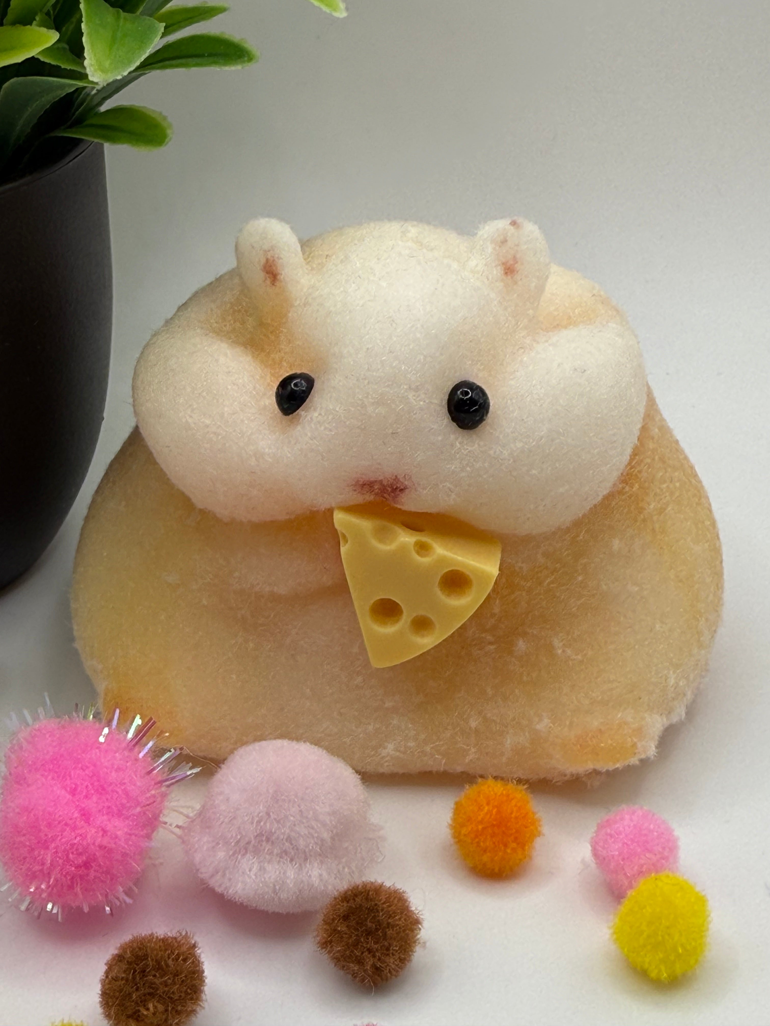 Hamster Taba Squishy – Handmade Silicone Sensory Toy