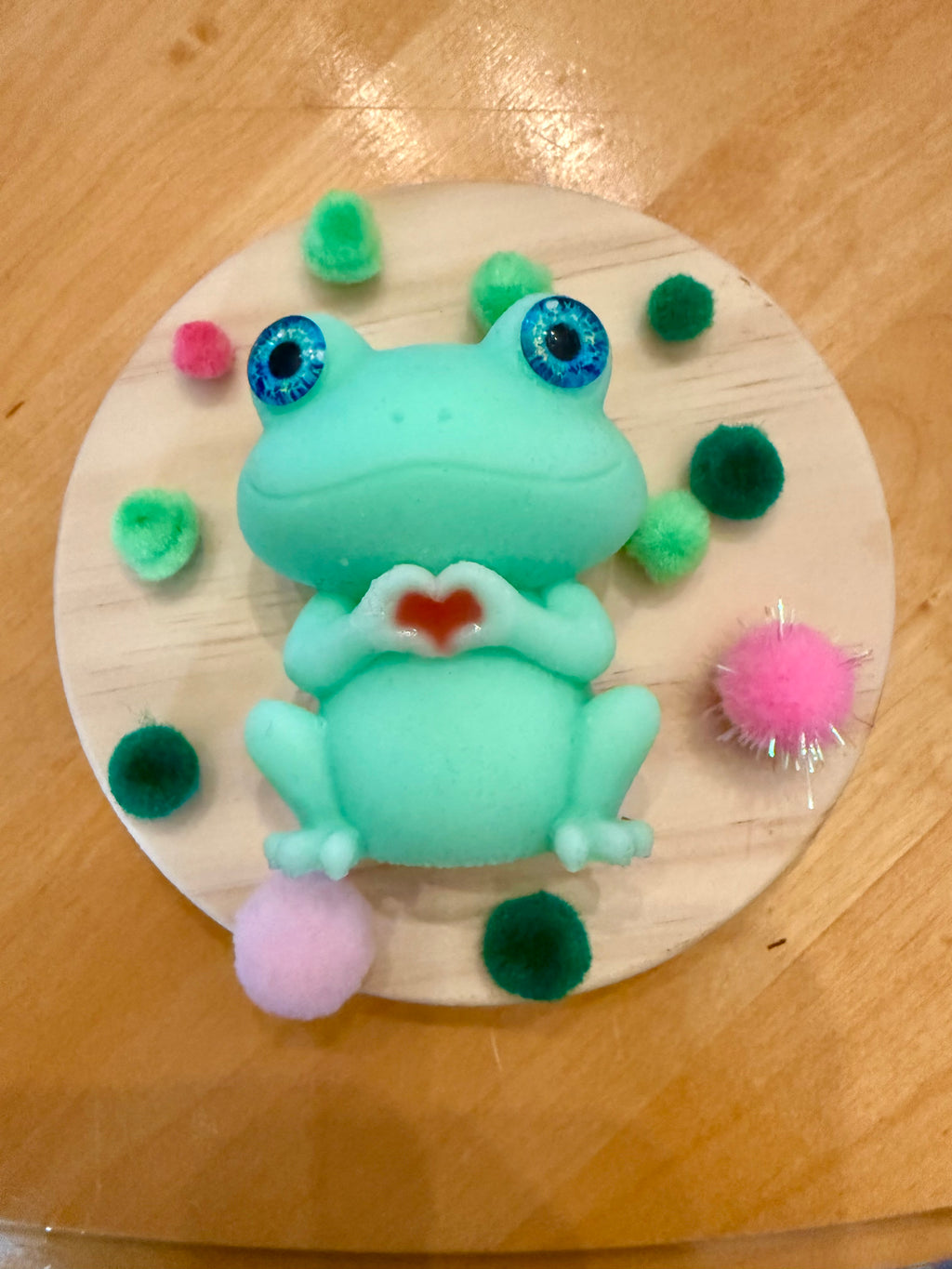 Frog Squishy: Fidget Toy | Stress & Anxiety Relief | Sensory Toy | Kawaii Frog Gift