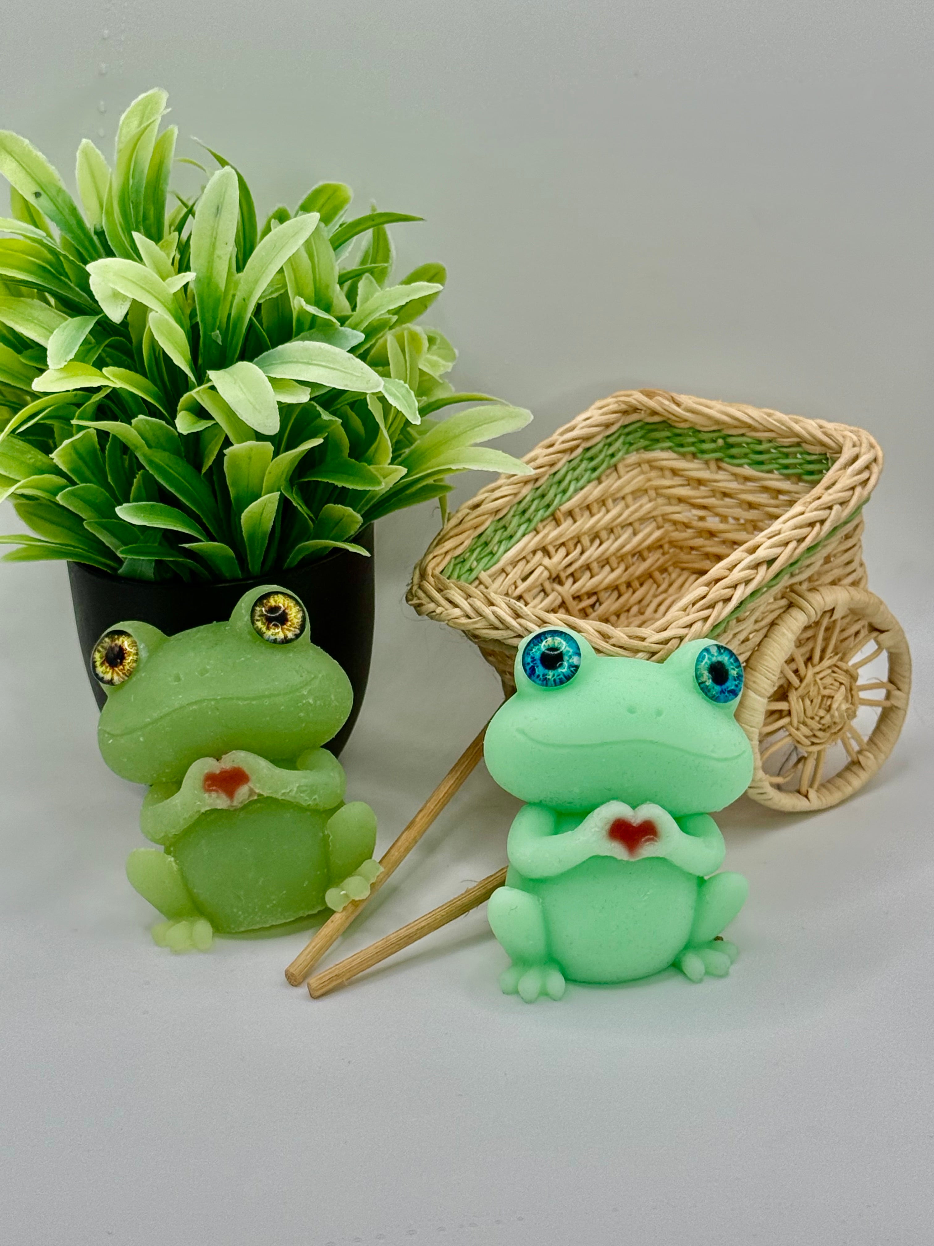 Frog Squishy: Fidget Toy | Stress & Anxiety Relief | Sensory Toy | Kawaii Frog Gift