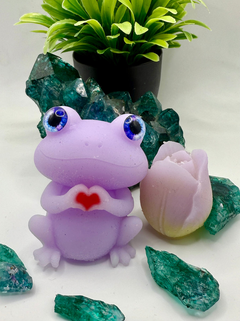 Frog Squishy: Fidget Toy | Stress & Anxiety Relief | Sensory Toy | Kawaii Frog Gift