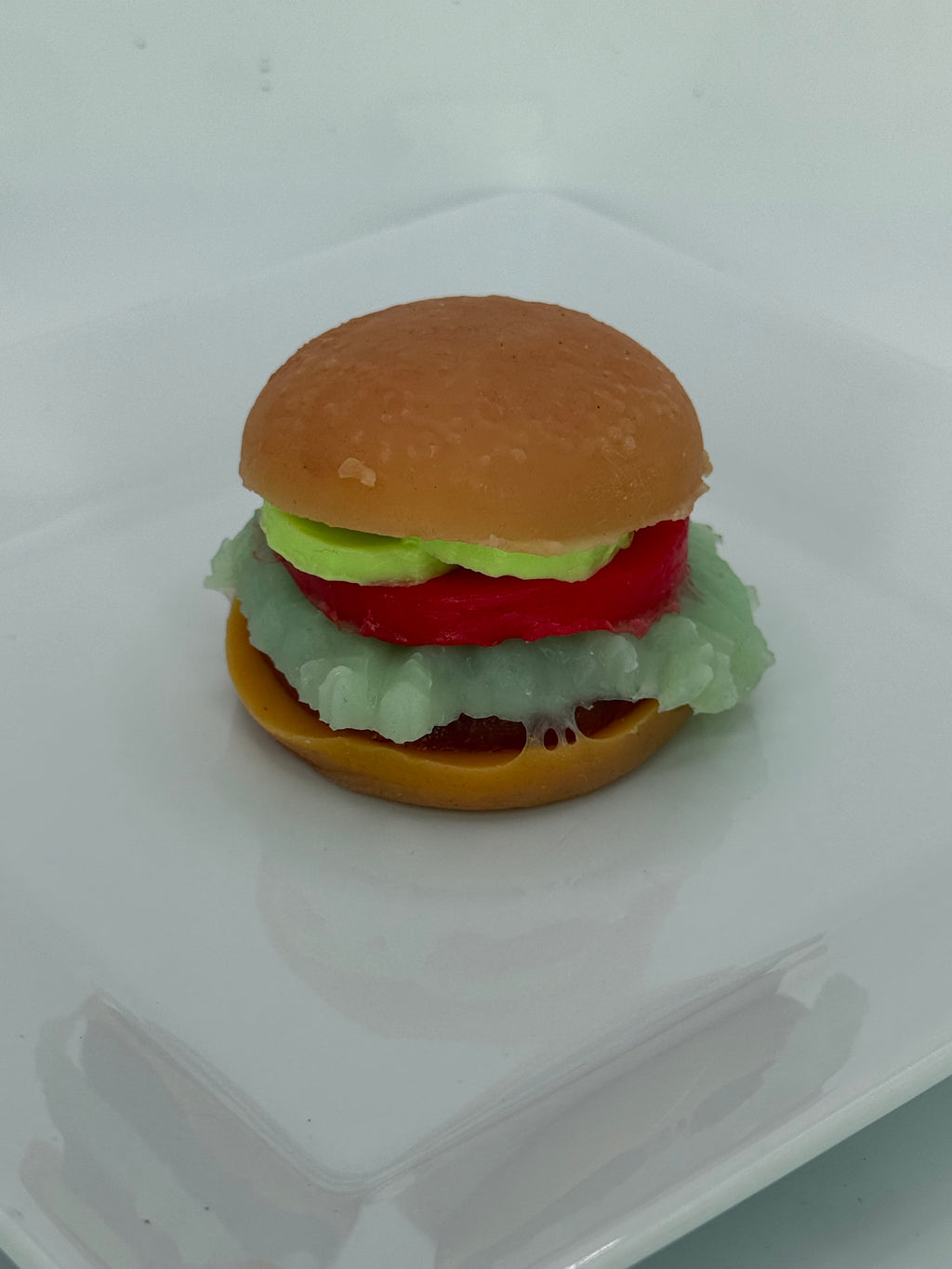 Hamburger Taba Squishy | Pull Apart Burger